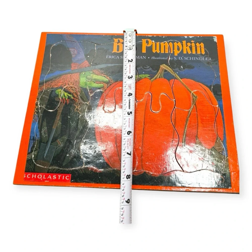 Handmade Halloween Children's Puzzle Cover Art 